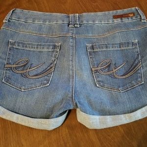 Express Jean's, bluejean shorts, Size 6.